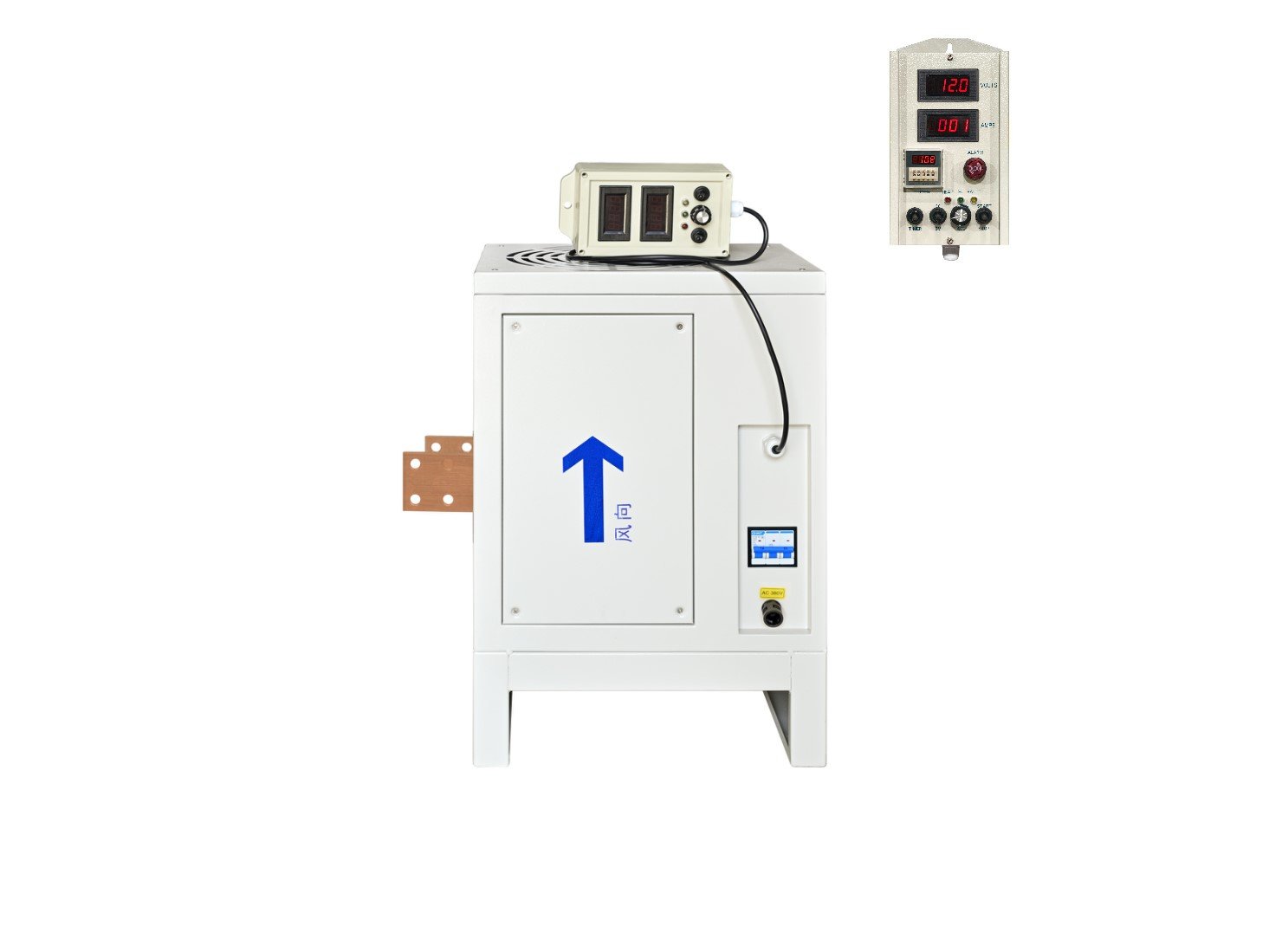 Electroplating power rectifier